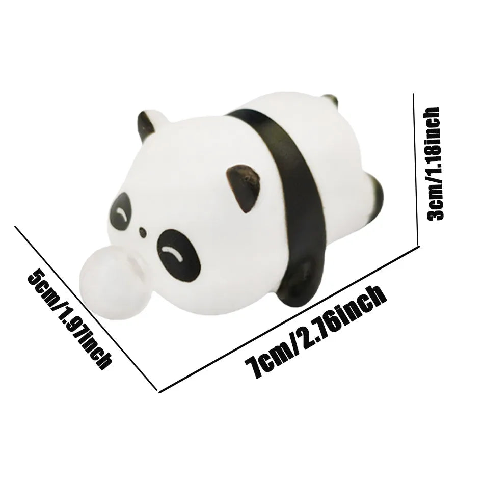 Simpatici Giocattoli Antistress a Forma di Animali, Squishy a Lenta Risposta Panda e Maiale, Gadget da Scrivania Virali per Scherzi e Alleviamento dello Stress