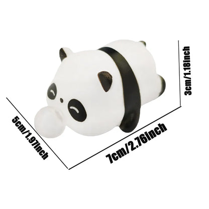 Simpatici Giocattoli Antistress a Forma di Animali, Squishy a Lenta Risposta Panda e Maiale, Gadget da Scrivania Virali per Scherzi e Alleviamento dello Stress