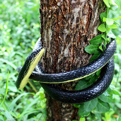 Serpente Giocattolo In Gomma Morbida 130 Cm Realistico Per Scherzi Esterni Da Giardino