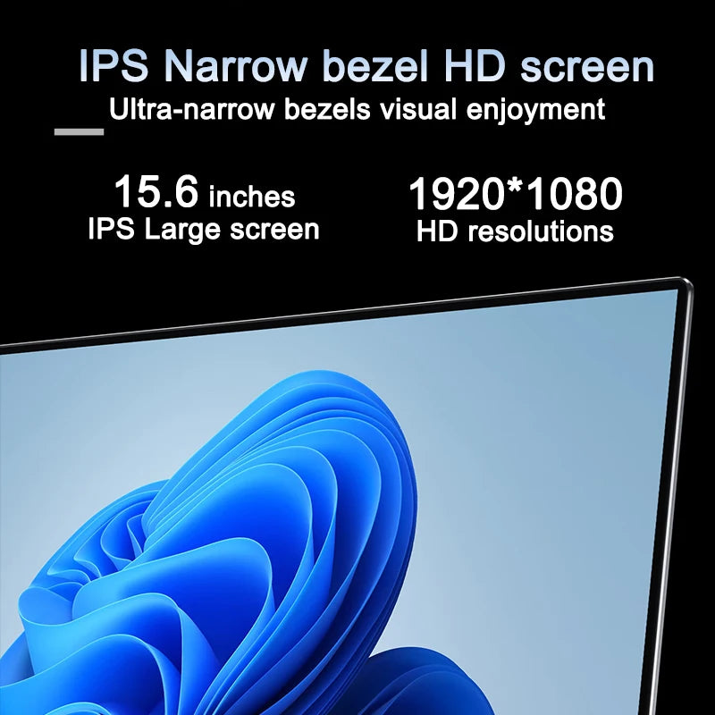 LENO NUOVO Laptop da 15.6 pollici Intel Core i9-9900 32GB 2TB Windows 11 Computer da gioco PC Gamer per ufficio Notebook ultra sottile 1920*1080 HD