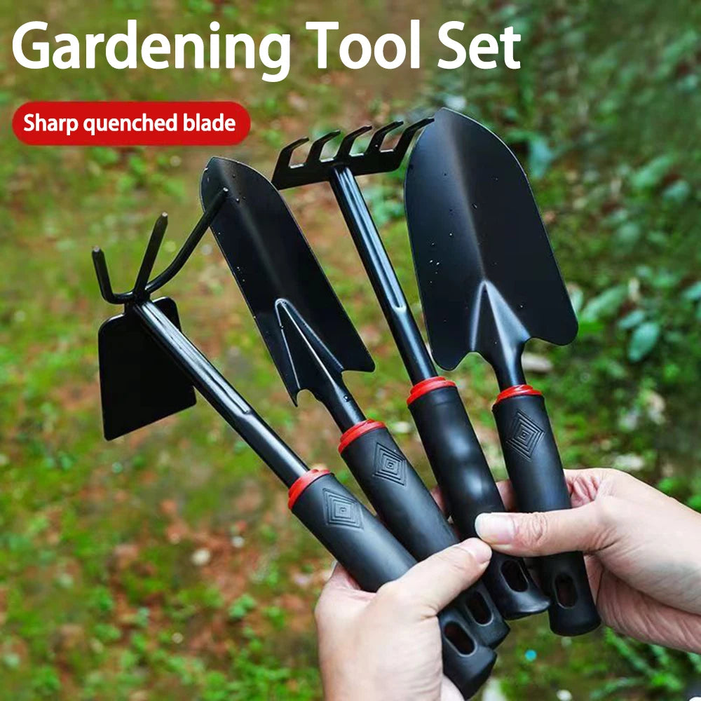 4 pezzi piccola pala da giardinaggio set attrezzi da giardinaggio per ortaggi mini pala da scavo per piante durevole resistente alla ruggine leggera