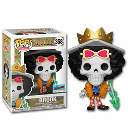 FUNKO POP ONE PIECE Stili completi 939 SHANKS Brook 1129 CHOPPER 918 ZORO 923 Rufy GEAR FOUR 926 #   LAW 926 #   1016 #   Giocattolo modello figura