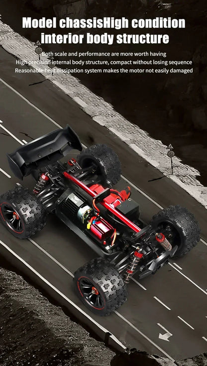 9522PRO 85KM/H Auto RC ad alta velocità Brushless a quattro ruote motrici Off-road Drift 1:16 Auto da corsa professionale 9522 50KM/H Giocattolo per ragazzi