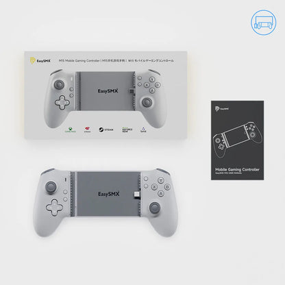 EasySMX M15 Gamepad per Telefono Cellulare Tipo C Controller Meccanico Hall per Android iPhone 15/16 Cloud Gaming Xbox Game Pass