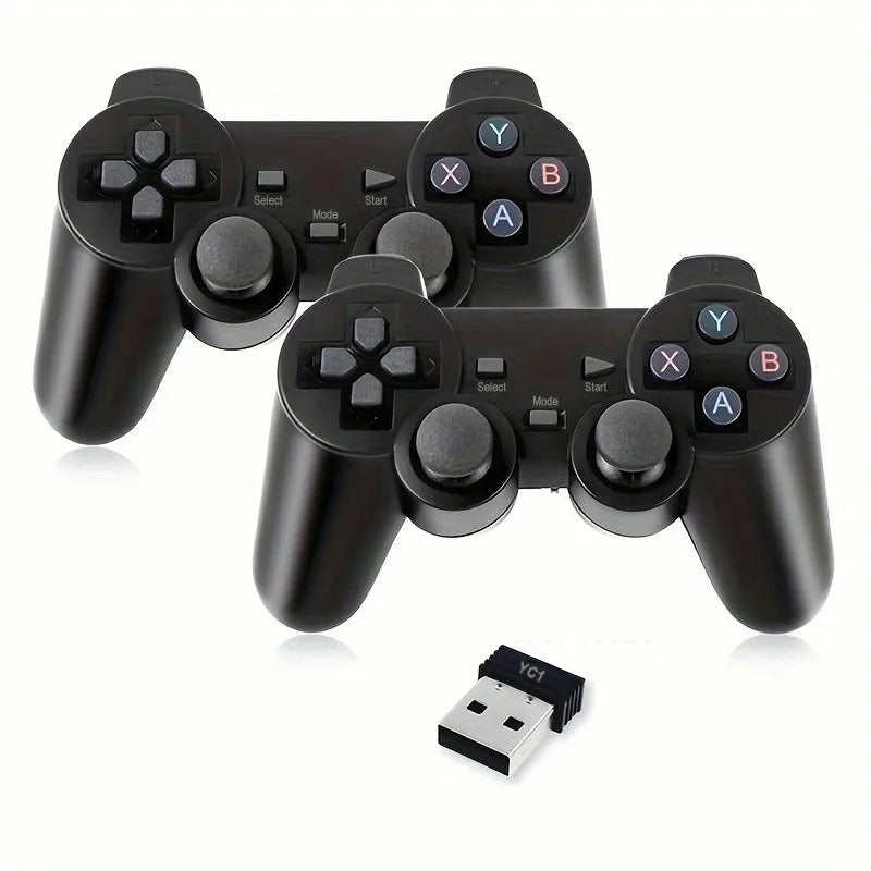2 controller di gioco wireless 2.4G senza ritardo per PC, joystick USB per PC, Android TV, compatibili con GD10/M8/G5/G11 Pro GAME BOX