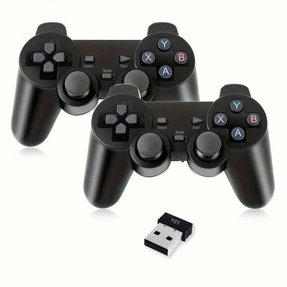 2 controller di gioco wireless 2.4G senza ritardo per PC, joystick USB per PC, Android TV, compatibili con GD10/M8/G5/G11 Pro GAME BOX