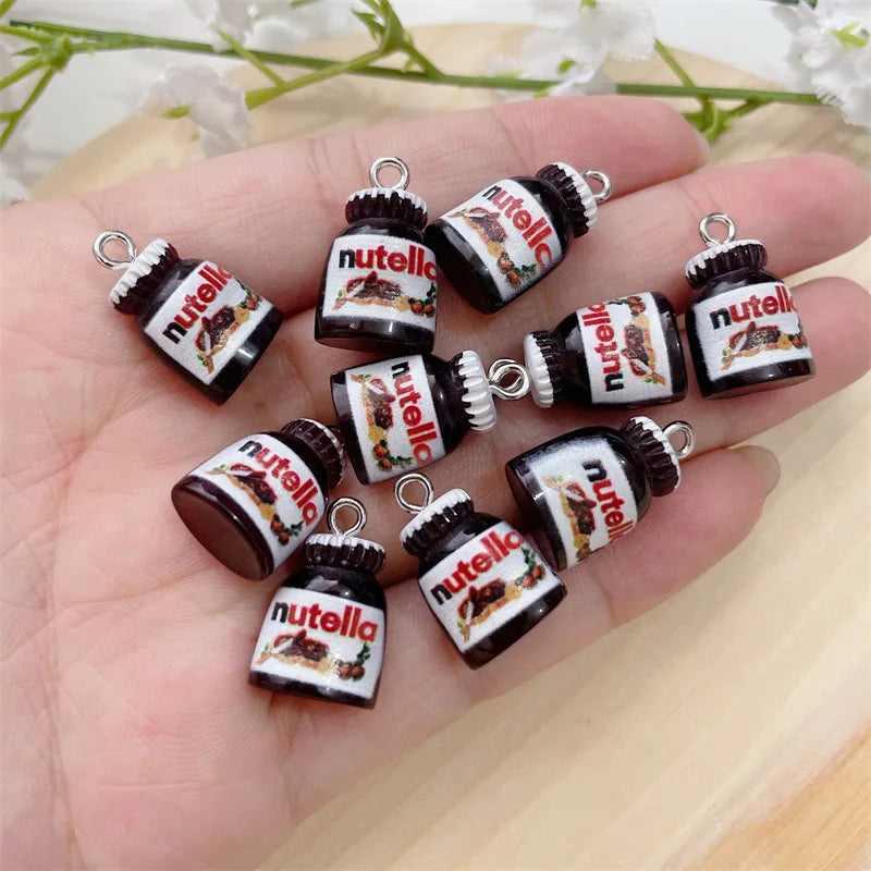 Set 10 Pendenti In Resina 3D Per Gioielli Diy Orecchini Collane Portachiavi Charm Carini