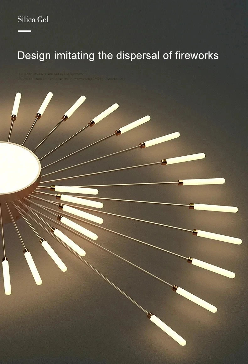 Lampada Da Soffitto Led A Forma Di Fiore Per Soggiorno E Camera Da Letto, Luce Moderna Sala Da Pranzo
