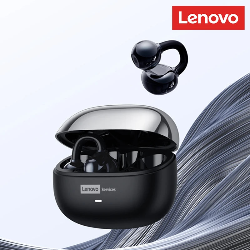 Lenovo LE302 Auricolari Bluetooth 6.0 Con Cancellazione Del Rumore, Lunga Durata Batteria, Microfono E Siri