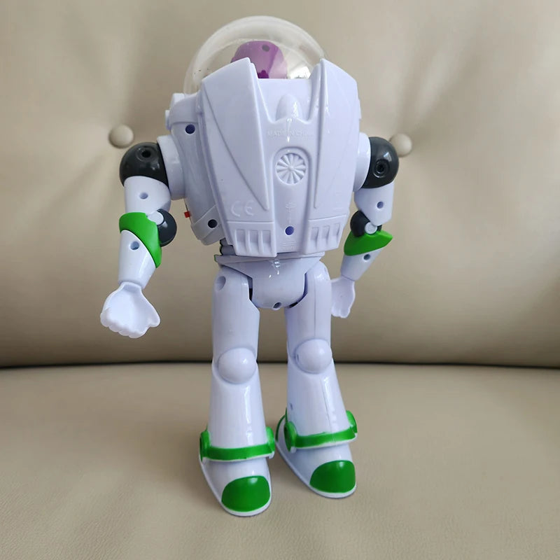 Nuovo disponibile Toy Story Buzz Lightyear Robot da passeggio elettrico bambola Action Figure Pixar modello giocattolo adatto per regalo di compleanno per bambini