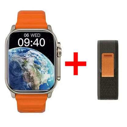 Nuovo Smartwatch 2026 Watch 10 Ultra 49mm con NFC, GPS, Chiamate Bluetooth, Musica BT, Giochi e Ricarica Wireless per Uomo e Donna