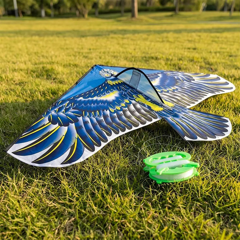 Aquilone Gigante A Forma Di Aquila Con Corda Da 30 Metri E Dimensione 1,1 Metri Gioco All Aperto Per Famiglie