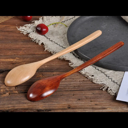 Set Utensili Da Cucina In Legno Cucchiai Per Zuppa Cucchiaini Da Tè E Miele Strumenti Di Cottura