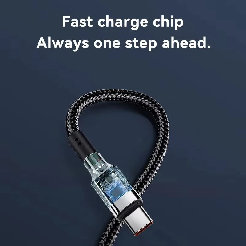 Cavo USB C a USB Type C Da 120W Per Ricarica Rapida PD Compatibile Con Smartphone Qualità Premium