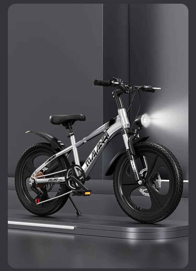 Bicicletta Per Bambini E Ragazzi Da Sei A Quindici Anni Con Cambio Di Velocità Ammortizzatori E Freni A Disco