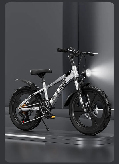 Bicicletta Per Bambini E Ragazzi Da Sei A Quindici Anni Con Cambio Di Velocità Ammortizzatori E Freni A Disco