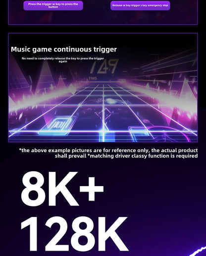 Tastiera Meccanica Da Gioco Aula Hero 84HE Con Interruttore Magnetico RGB Ergonomia