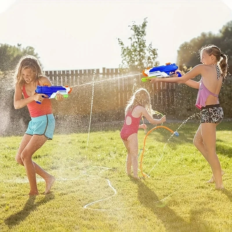 Pistola Ad Acqua 400cc Lungo Raggio Giocattolo Estivo Per Piscina Spiaggia Prato