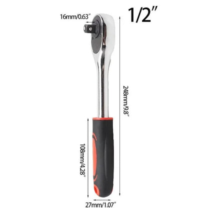 Onnfang 7-19/11-32mm chiave a cricchetto universale testa a bussola universale, chiave a bussola per uso domestico/chiave per utensili manuali
