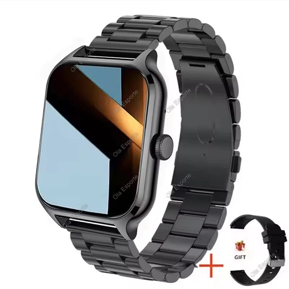 Nuovo orologio intelligente GPS militare da esterno da uomo impermeabile modalità sportiva multipla fitness chiamate Bluetooth HD Smartwatch braccialetto da donna per uomo