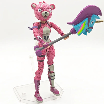 Figura Collezione Fortnite Premium Action Figure Raptor Black Knight Skull Trooper Cuddle Team Leader MogulMaster