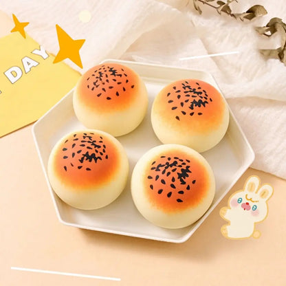 Simulazione Pane Tostato Squishy Giocattoli Ciambelle Lento Aumento Rimbalzo Spremere Giocattolo Antistress Giocattoli per Bambini Adulti Desktop Decor