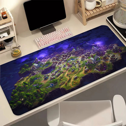 Tappetino Da Mouse Da Gioco Con Design Anime Fortnite Deskmat Alta Risoluzione Per PC Gaming