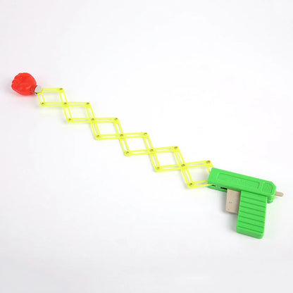 Pistola Giocattolo Telescopica Retrattile In Plastica Per Bambini Regalo Divertente