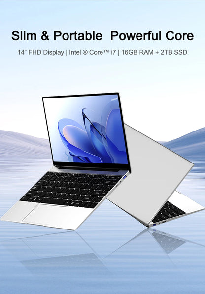 Portatile Windows 11 Pro Con Intel Core i7-8650U, 32 GB RAM, SSD 2 TB, Schermo 1920x1080