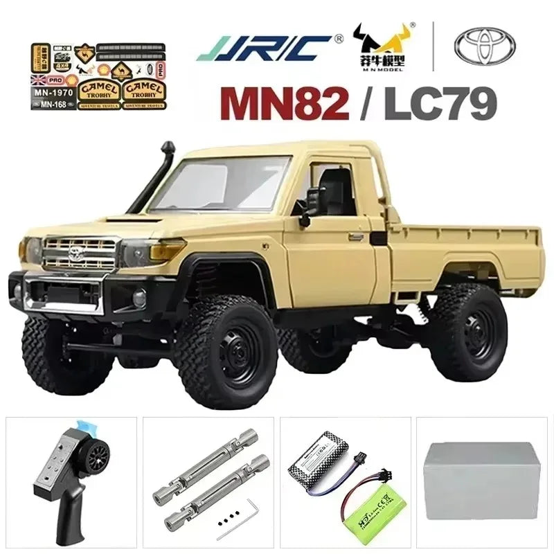 MN82S MN82 Toyota Rc 4x4 Rc CAR 2.4g 1/12 Full Scale Off-road telecomando RC Crawler CAR ragazzo telecomando auto giocattolo regalo