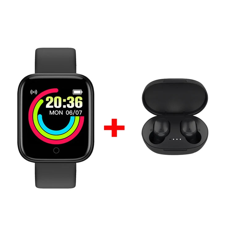 Smart Watch D20 Sport Fitness Bracciale sportivo Monitor del sonno Orologi digitali Smartwatch per uomo Donna Orologio da polso Y68 A6s Regalo