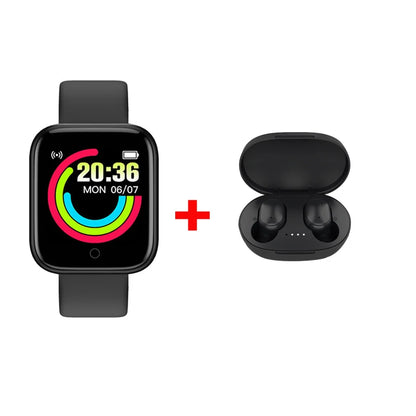 Smart Watch D20 Sport Fitness Bracciale sportivo Monitor del sonno Orologi digitali Smartwatch per uomo Donna Orologio da polso Y68 A6s Regalo