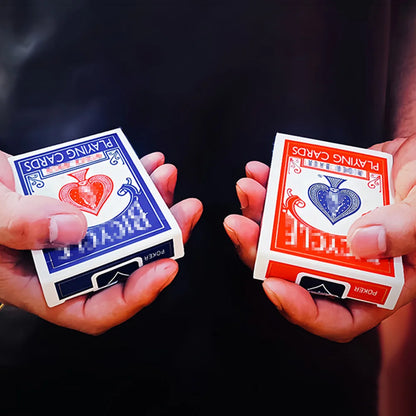 Mazzi Di Fuga Rosso Blu Per Magia Da Vicino Set Carte Per Mentalismo Illusioni Professionale