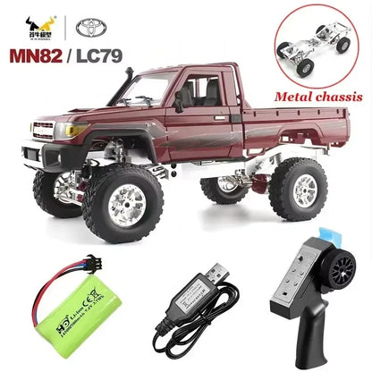 MN82S MN82 Toyota Rc 4x4 Rc CAR 2.4g 1/12 Full Scale Off-road telecomando RC Crawler CAR ragazzo telecomando auto giocattolo regalo