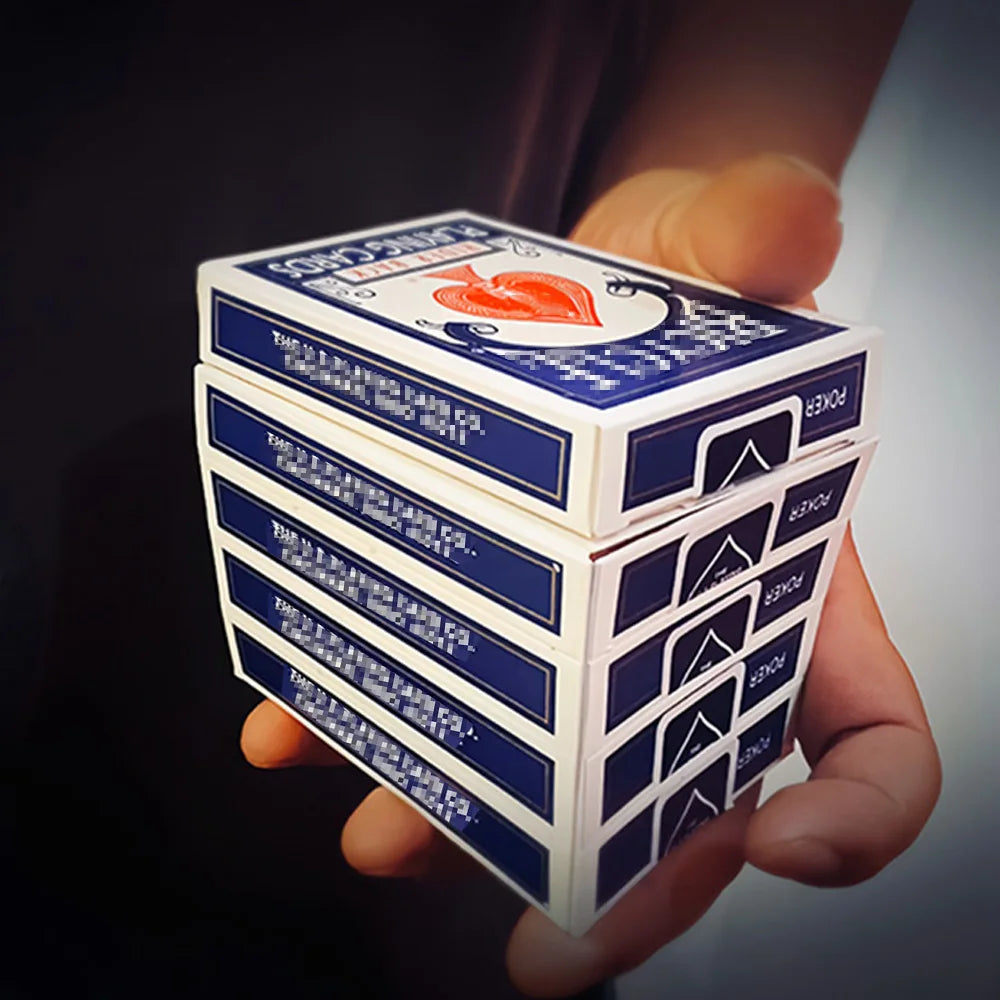 Mazzi Di Fuga Rosso Blu Per Magia Da Vicino Set Carte Per Mentalismo Illusioni Professionale