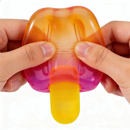 Squishy a Forma di Gelato: Giocattolo Antistress a Lenta Risalita, Decorazione Estetica per Dessert, Gadget per Feste, Novità