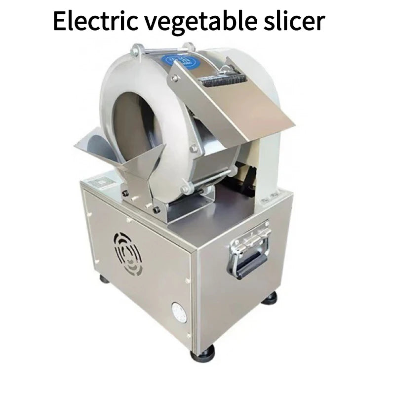 Affettatrice Elettrica Multifunzionale Per Verdure In Acciaio Inox 180 W Taglio Sottile E Triturazione
