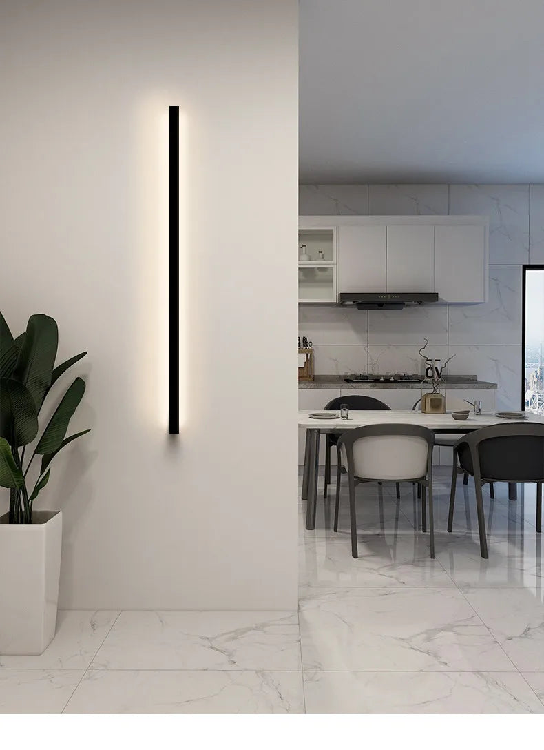 Lampada Da Parete Impermeabile Esterni Led Luce Giardino Recinzione Balcone Cancello Design Moderno