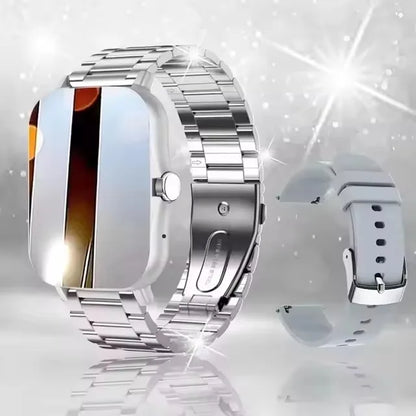Smartwatch Colore 1,44 Pollici Con Chiamate Bluetooth E Monitoraggio Ossigeno Nel Sangue E Pressione Per Uomo E Donna