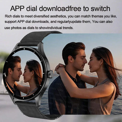 Orologio Intelligente Alla Moda Con Schermo Da 1,55 Pollici Hd Controllo Chiamate Bluetooth E Monitoraggio Attività