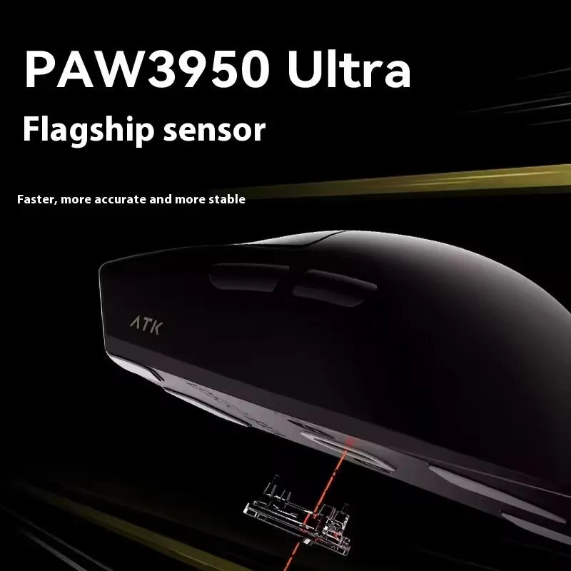 Mouse Wireless Da Gioco Atk Blazing Sky X1 3 Modalità Bassa Latenza Leggero Per Fps Esports
