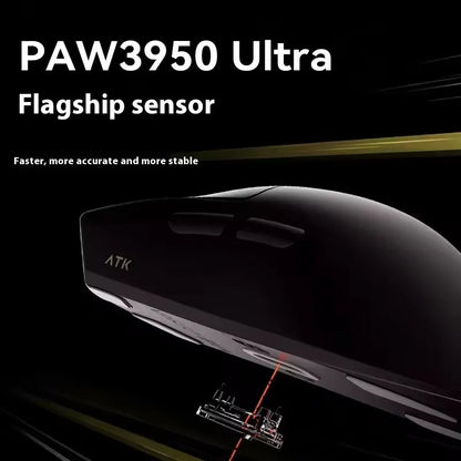 Mouse Wireless Da Gioco Atk Blazing Sky X1 3 Modalità Bassa Latenza Leggero Per Fps Esports
