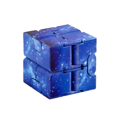 Infinity Cube Fidget Antistress Gioco Puzzle Dita Sollievo Ansia Regalo Bambini Autismo