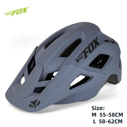 Casco Da Bicicletta Batfox Speedframe MTB Leggero Con Certificazione CE Aerodinamico E Protezione Affidabile