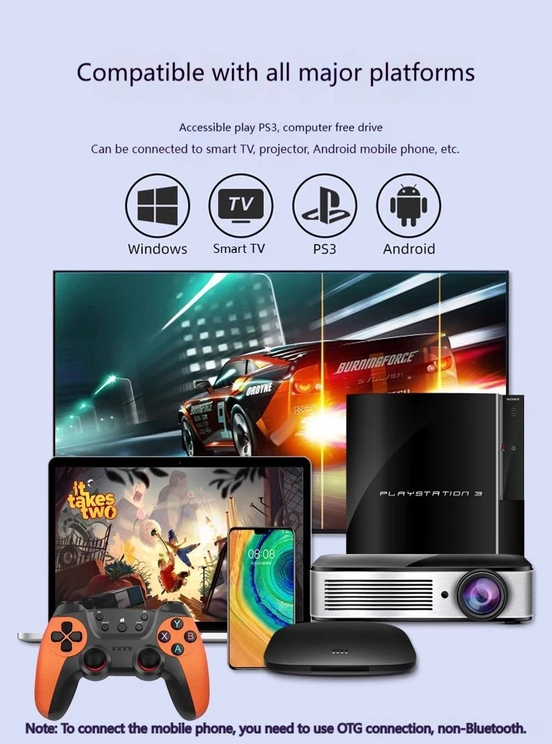 2025 NUOVO Controller di gioco USB wireless per Tesla Model Y/3/X/S Doppio lettore TV online PC PS3 Accessorio da gioco compatibile con vapore