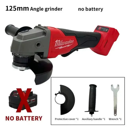 Milwaukee Kit Utensili 18V Trapano Avvitatore Percussione Smerigliatrice Angolare Sega Circolare Brushless