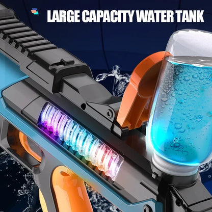 Pistola Ad Acqua Elettrica Per Bambini Esterni Giochi Estivi Spiaggia Battaglie Fantasia 12 Anni