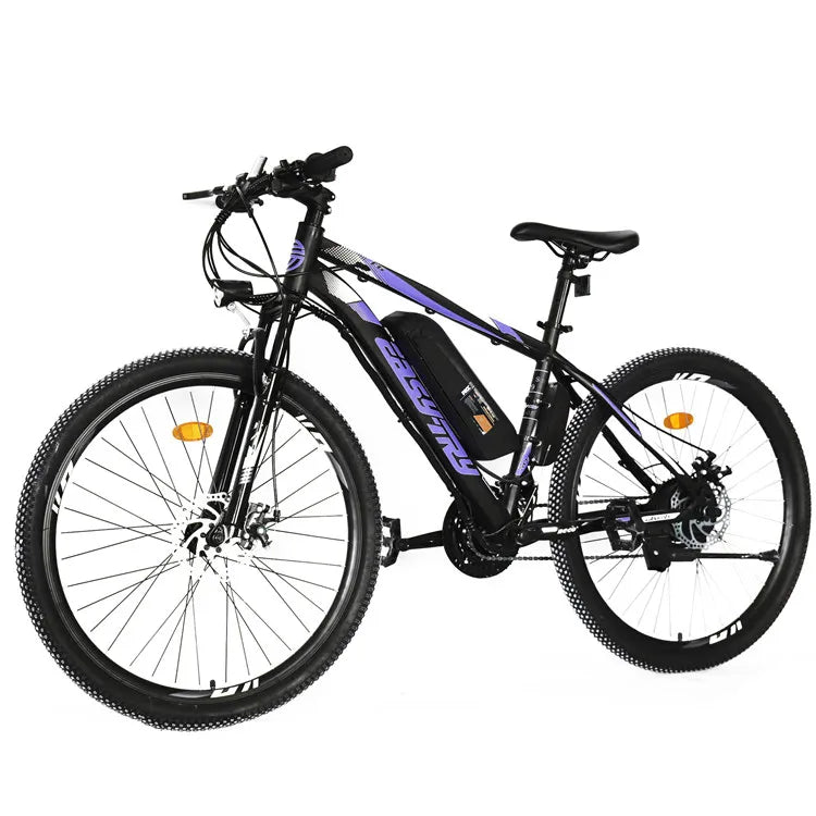 Bicicletta Elettrica Da Montagna 26 Pollici Motore Posteriore 750W 48V Batteria Integrata