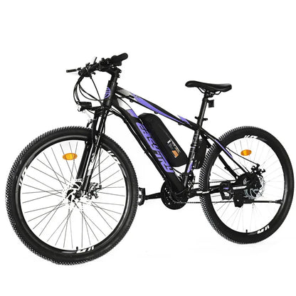 Bicicletta Elettrica Da Montagna 26 Pollici Motore Posteriore 750W 48V Batteria Integrata