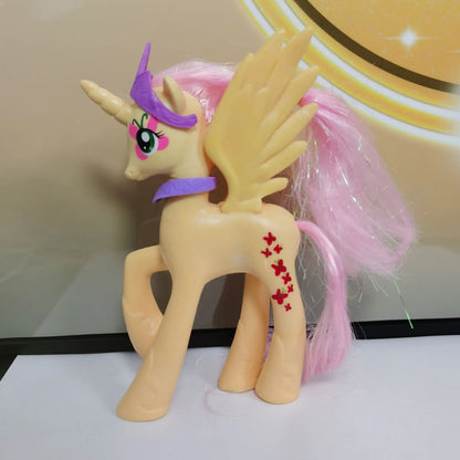 Set di giocattoli My Little Pony Fluttershy Rainbow Dash Twilight Sparkle Princess Cadence Luna Regalo a mano